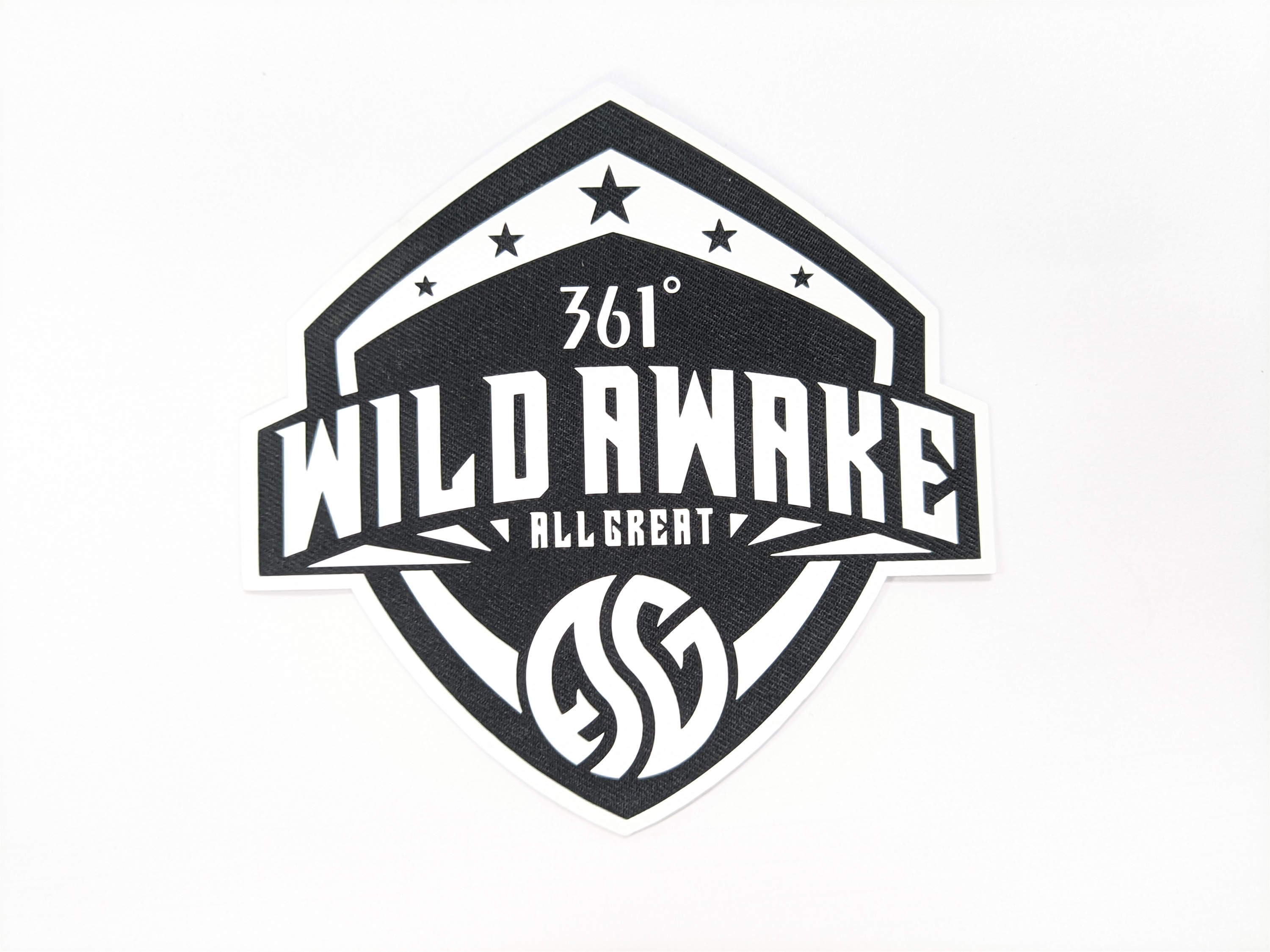 361 silicone logo for chest area